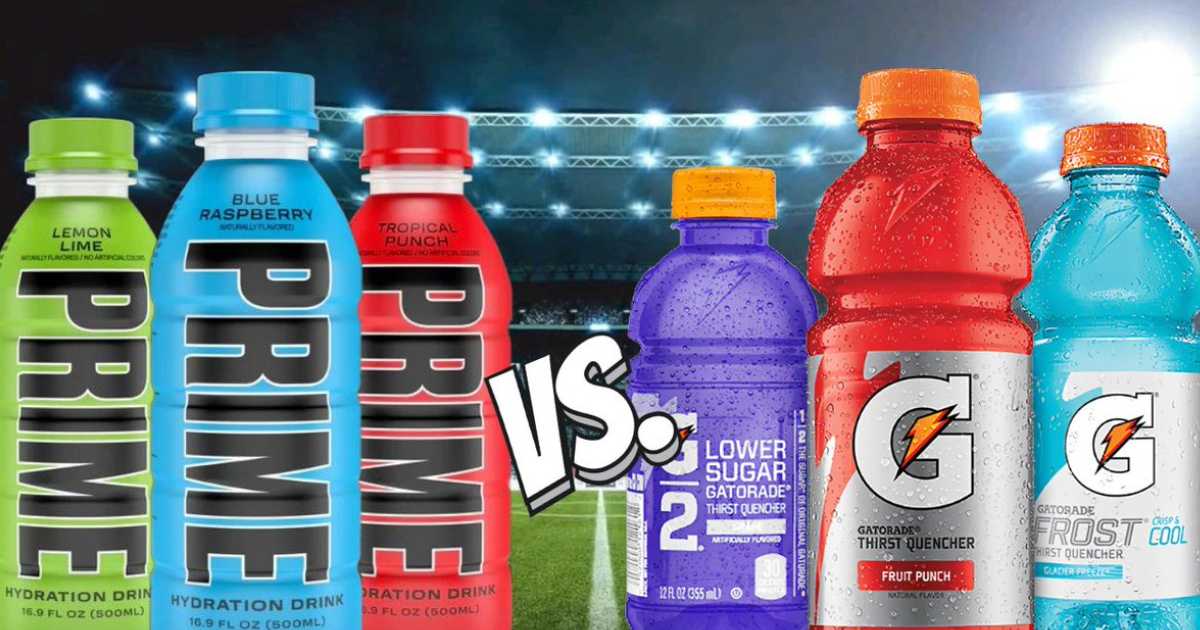 Nutritional Showdown: PRIME Hydration vs Gatorade